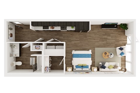 SAND DOLLAR, Studio, 1 Bath at Marina Square, Bremerton, WA